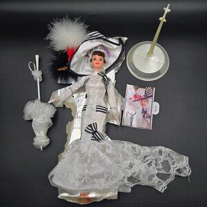 Barbie Doll As Eliza Doolittle In My Fair Lady At Ascot Debut 1995 Vintage Matte